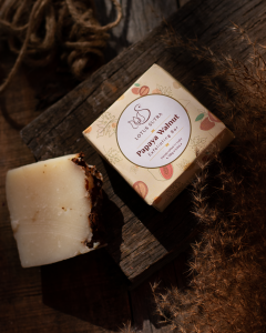Papaya Walnut Bathing Soap (100g)